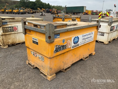 2016 Western 20TCG 2000 L Skid Mounted Steel Diesel Fuel Tank