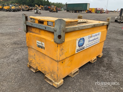 2014 Western 20TCG 2000 L Skid Mounted Steel Diesel Fuel Tank
