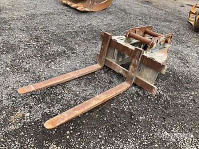 Strickland 1200 mm Q/C Excavator Forks Attacco per escavatore