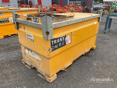 2014 Western 20TCG 2000 L Skid Mounted Steel Fuel Tank