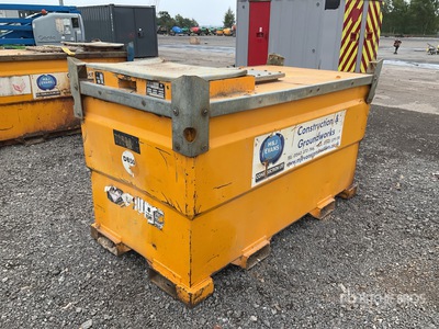 2012 Western 20TCG 2000 L Skid Mounted Steel Diesel Fuel Tank