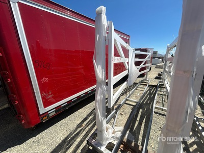 2025 Chery Industrial 20 ft x 7 ft 6 in Steel Heavy Duty Bi-Parting Puerta de entrada (Unused)