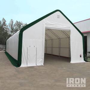 Gold Mountain S306020DP-610g PVC Peak Storage Shelter SS000141 Storage Canopy (Unused)