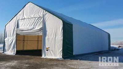 Gold Mountain S308020DP-610g PVC Double Truss Storage SS000143 Storage Canopy (Unused)