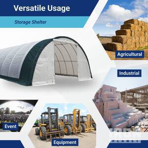 Gold Mountain S308515R-PE Dome Storage Shelter SS000155
