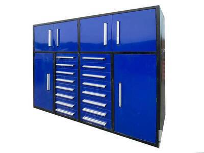 Steelman 7FT-16D-6-01B Tool Cabinet (Unused)