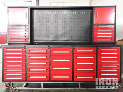 Steelman 10 FT Work Bench with 40 Drawers WW000217