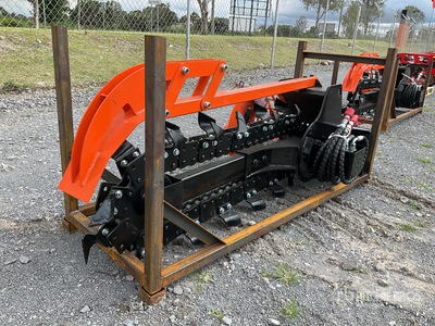 2025 GIYI X39 Mini Zanjadora para Minicargador (Sin Usar) / Skid Steer Trencher (Unused)