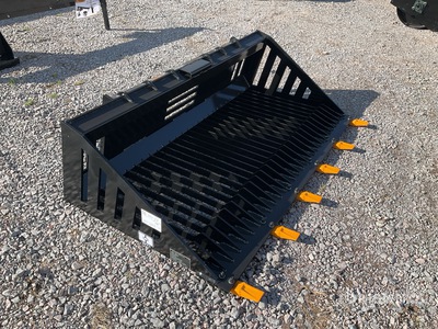 2025 GIYI GY-RB66 Cucharon Cribador para Minicargador (Sin Usar) / Siebschaufel für Kompaktlader (Unused)