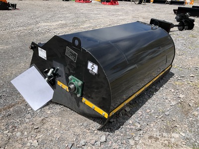 2025 GIYI GY-BS43 43 in Mini Barredora para Minicargador (Sin Usar) / Closed Barredora para minicargadora (Unused)