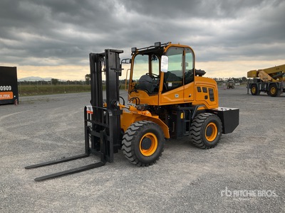 2025 SDLOOL 35 7700 lb 4x4 Montacargas Todo Terreno (Sin Usar) / を見 Rough Terrain Forklift (Unused)