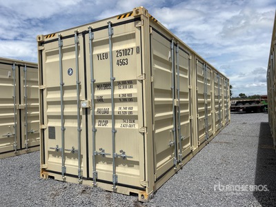 2025 40 ft High Cube Multi-Door Contenedor / Contenedor de almacenamiento