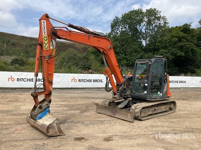 2019 Hitachi ZX85USB-6 Tracked Excavator