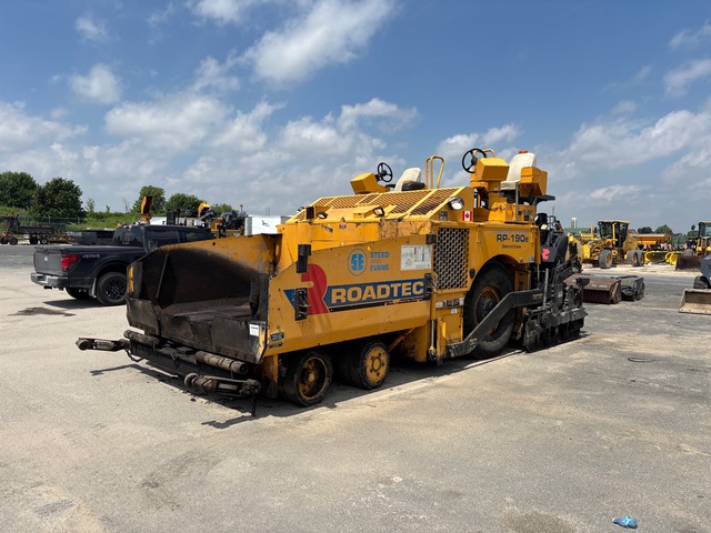 2017 Roadtec RP190E Wheel Asphalt Paver
