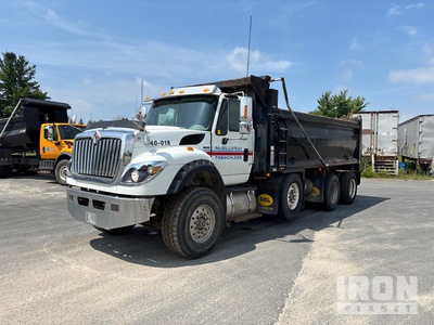 2012 International 7600 8x4 Tri/A Dump Truck