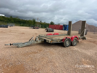 Hubiere TPG352R 2800 kg T/A Remorque Equipment Trailer