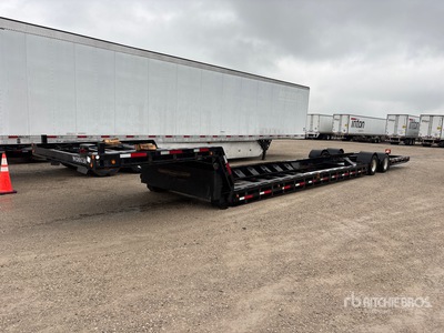 2005 Waltron 53 ft T/A Low Deck Boot Aanhangwagen
