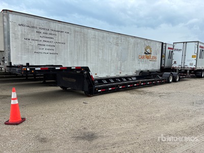 2005 Waltron 53 ft T/A Low Deck Boat Trailer