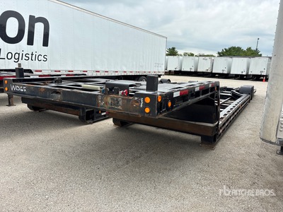 2005 Waltron 53 ft T/A Low Deck Boat Trailer