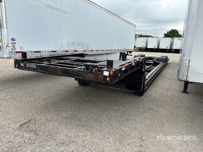2005 Waltron 53 ft T/A Low Deck Boat Trailer