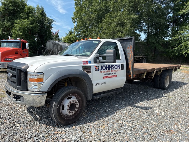 2008 Ford F-550 Flatbed Truck