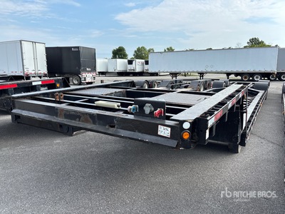 2003 Waltron 53 ft T/A Low Deck Remolque flotante