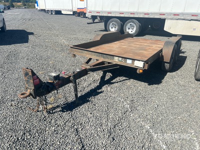 2012 Butler LT1014 14 ft T/A Tilt Deck Trailer