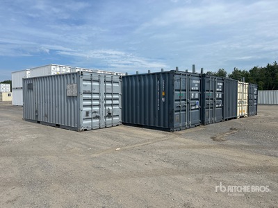 Harnois 40 ft x 99 ft Refugio de Contenedores
