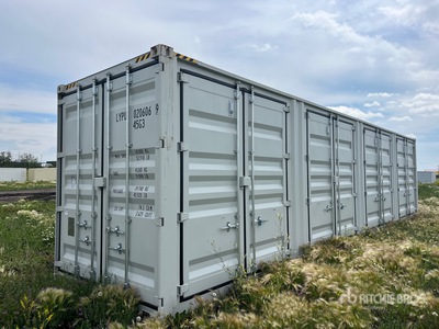2025 40 ft High Cube Multi-Door Storage Container
