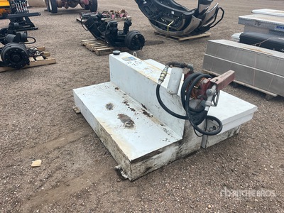Quantity of (1) Better Built 29224167 Steel Truck Bed Toolbox and (1) Fuel Tank