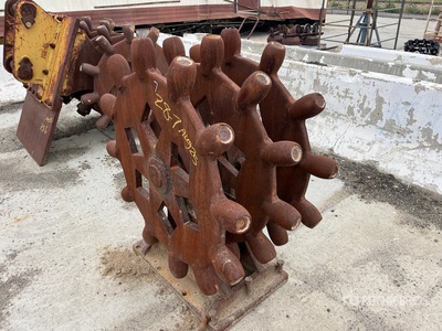 24 in عجلة ضغط الحفارة