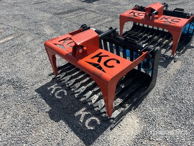 2025 Kit Containers QT-SG 48 in Skeleton Skid Steer Grapple (Unused)