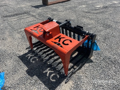 2025 Kit Containers QT-SG-S48 48 in Skeleton Skid Steer Grapple (Unused)
