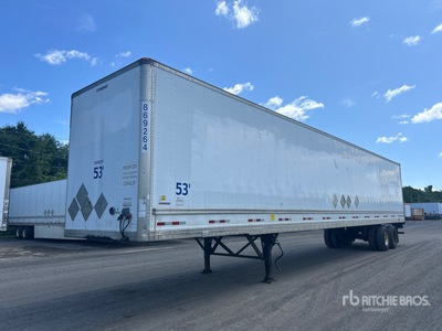 2011 Manac 53 ft T/A Gesloten aanhangwagen