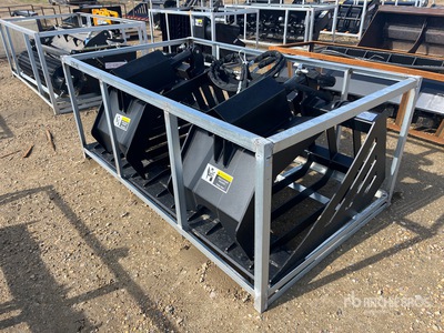 72 in Skid Steer Grapple Bucket