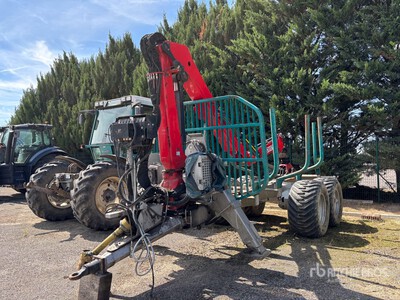2019 Pfanzelt Maschineubau GmbH P15 WD0 T/A Remolque de troncos