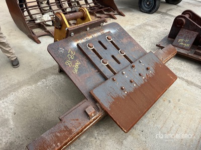 Trench Scraper Attacco per escavatore