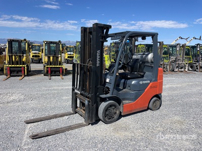 2007 Toyota 8FGCU25 4500 lb Cushion Tire Montacargas