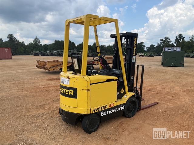 MONTACARGAS ELéCTRICO HYSTER E45XM227