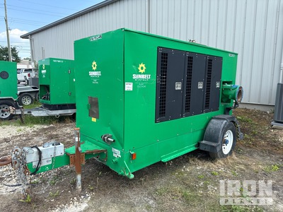 2018 Pioneer PP88S12L71-TCD3.6L4 Trailer-Mounted Water Pump (Inoperable)