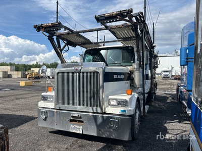 2016 Western Star 4900 6x4 Sleeper Camion transporteur de voitures (Inoperable)