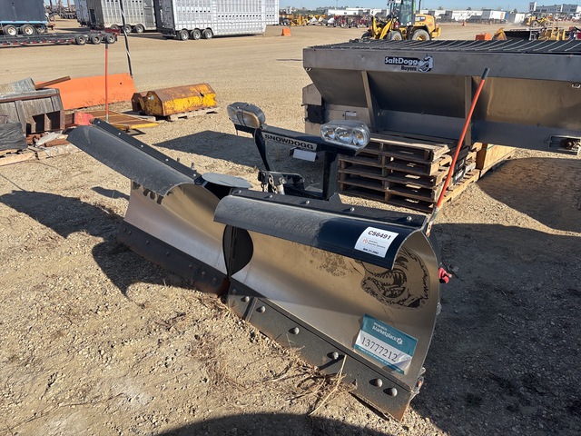 Snow Dogg VXF85II 8 ft 6 in Power-V Snow Plow