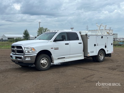 2016 Ram 3500 4x4 Crew Cab Service Truck