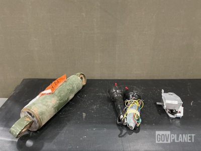(2) Steering Housings, (1) Electric Actuator, (1) Absorber & Assorted Items