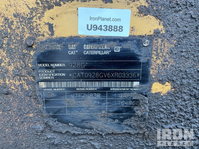 CARGADOR FRONTAL 2002 CATERPILLAR 928G