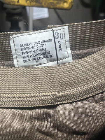 Cold Weather PolyPro Base Layer – 30 Pairs (X-Small)