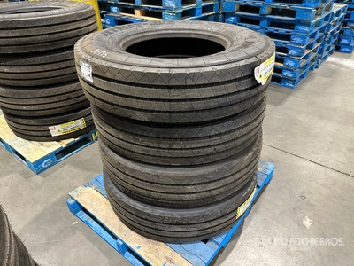 Quantity of (4) JK Tyre Jetway JUX 11R22.5 Tires (Unused)