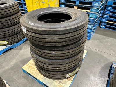 Quantity of (4) JK Tyre Jetway JUX 11R22.5 Tires (Unused)