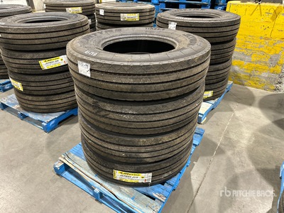 Quantity of (4) JK Tyre Jetway JUX 11R22.5 Tires (Unused)