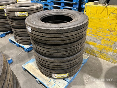 Quantity of (4) JK Tyre Jetway JUX 11R22.5 Tires (Unused)